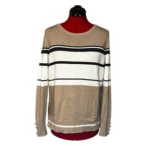 Lety & Me Striped Sweater